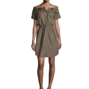 Theory Laela Off the Shoulder Dress